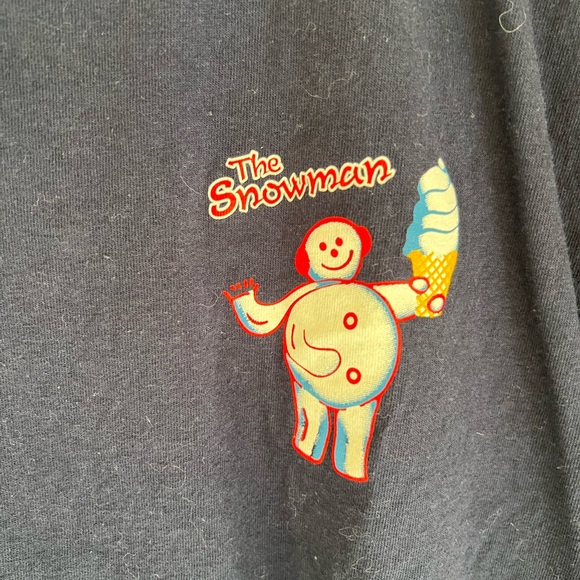Troy NY The Snowman’s ⛄️ 🍦 long sleeve t shirt - Picture 4 of 4